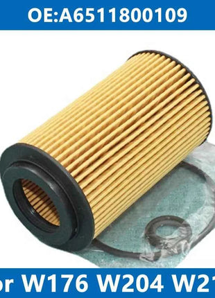 1/6/10PCS Car Oil Filter A6511800109 For Benz W204 W205 W212 A180 B200 C200 E220 E250 CDI CLA GLA GLC GLK SPRINTER OM651 Engine