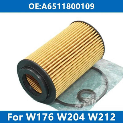 1/6/10PCS Car Oil Filter A6511800109 For Benz W204 W205 W212 A180 B200 C200 E220 E250 CDI CLA GLA GLC GLK SPRINTER OM651 Engine