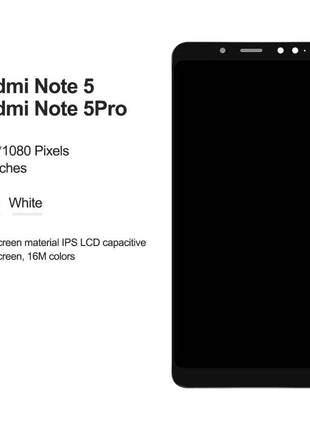 5.99 ''Per Xiaomi Redmi Nota 5 Display LCD Digitizer Assembly Con Cornice Per Redmi Nota 5 Pro Display Parti di Riparazione