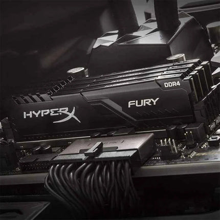 HyperX Fury Memoria Desktop RAM DDR4 8GB 16GB 3200MHz 2400MHz 2666MHz 288 Pins Desktop Memory Only compatible with INtel CPU