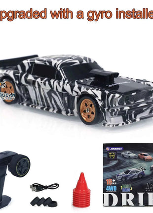 SALE 4WD RTR 1/43 RC Speed Car Four-wheel Drive Radio Control 2.4g Mini Racing Drifting Car Toys High Speed Model Gift for Boys