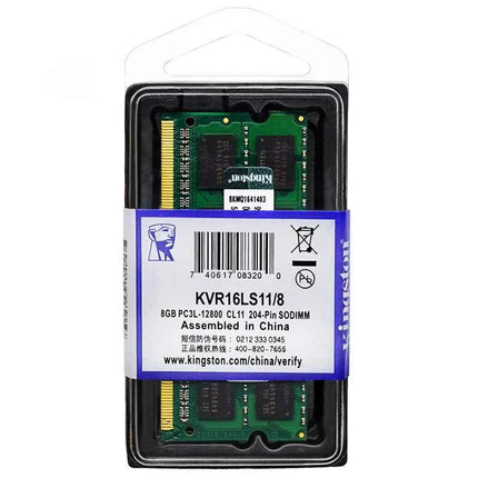 Kingston Laptop DDR3L DDR3 8GB 4GB 1066Mhz 1333Mhz 1600Mhz 1866Mhz SO-DIMM PC3-8500 10600 12800 Notebook Ram DDR3 Dual Channel