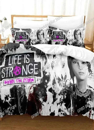 3D Game Life is Strange Before the Storm Comfortable Duvet Cover Pillowcase Bedding Set Children Bedroom Decoration Home Textile