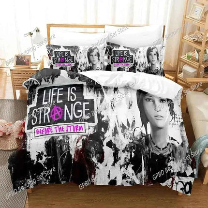 3D Game Life is Strange Before the Storm Comfortable Duvet Cover Pillowcase Bedding Set Children Bedroom Decoration Home Textile