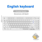 E-YOOSO Z94 USB Mechanical Gaming Keyboard Wired Monochrome Backlit 94 Key Russian Brazilian Portuguese for Compute Laptop PC