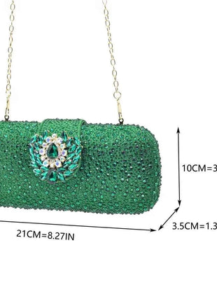 Set di scarpe e borse africane per il matrimonio Set di scarpe e borse da festa nigeriane decorate con eleganti décolleté con tacco di strass per le donne