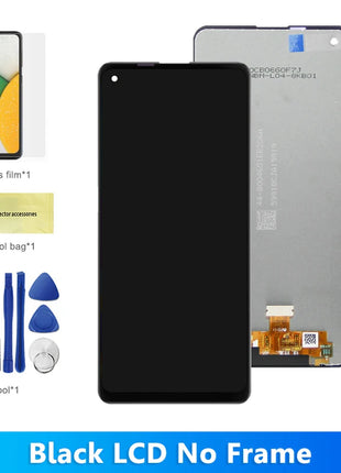 6.5" Screen A21S with frame for Samsung Galaxy A21S A217F LCD Display Touch Screen Digitizer Replacement