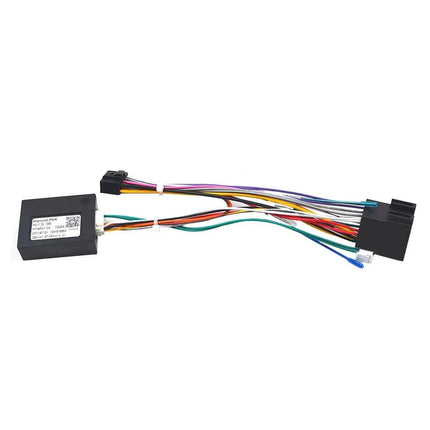 BYNCG Car 16pin adattatore per cablaggio Canbus Box Decoder per Peugeot 206 207 307 cavo di alimentazione Radio Android
