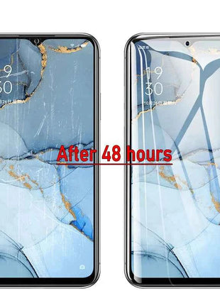 4 in 1 Hydrogel Film For Realme C33 C30 C31 C35 C53 Screen Lens Protector For Realme C55 C3 C11 2021 C15 C17 C20 C21Y C25Y C25S