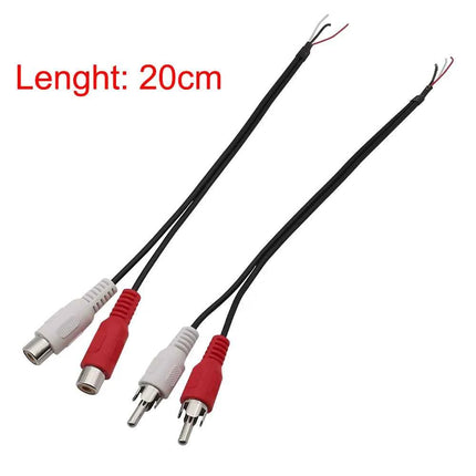 Cavo di prolunga Audio maschio femmina RCA cavo adattatore connettore Video AV Stereo