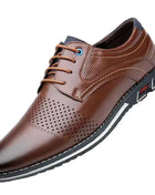 Fashion Black Dress Shoes Mens Business Leather Oxford Social Luxury Shoes Prom Casual Footwear big size 48 49 50 51 52 53
