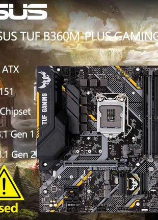 ASUS B360M-PLUS GAMING S Motherboard Intel LGA1151 B360 Chipset DIMM DDR4 Support i7 8700 8700K 8500 CPU