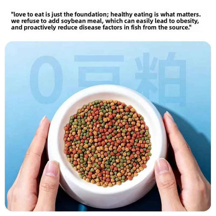 Yee All-Purpose Goldfish&Koi Food-Floating&Sinking Small Pellets for Pond&Aquarium Use,Nutritious Diet for All Fancy Goldfish