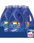 Dash Liquid Detergent Washing Machine, 105 Washers (21x5), Classic, Removes Stains, Effective Even Cold And Short Cycles