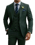 Abito Uomo 3 Pezzi Doppio Petto Slim Fit - Tuxedo Matrimonio e Gala