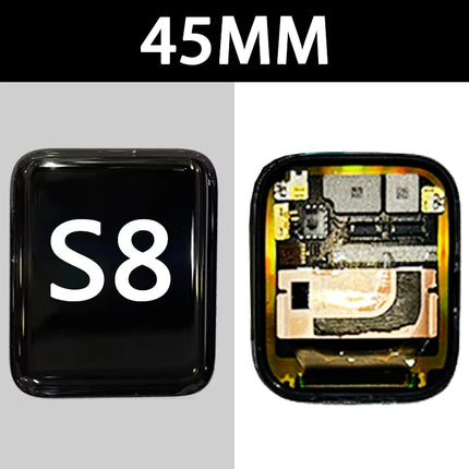 Display OLED per Apple Watch Serie 1 2 3 4 5 6 SE 7, Schermo Touch LCD con Digitalizzatore, Ricambio per iWatch 38/42/40/44/41/45mm