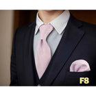 Set Cravatta e Fazzoletto Uomo Colorato 160cm - Accessori Matrimonio