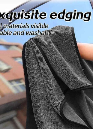 SEAMETAL Car Wash Towel 1200GSM Microfiber Double-Sided Ultra Absorbent Car Wash Cloth Cleaning Drying Towel Washing Accessories