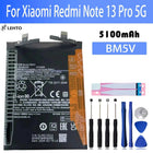 100% Original New Replacement Battery BM5V For Xiaomi Redmi Note 13 Pro 5G Phone Battery+Tools