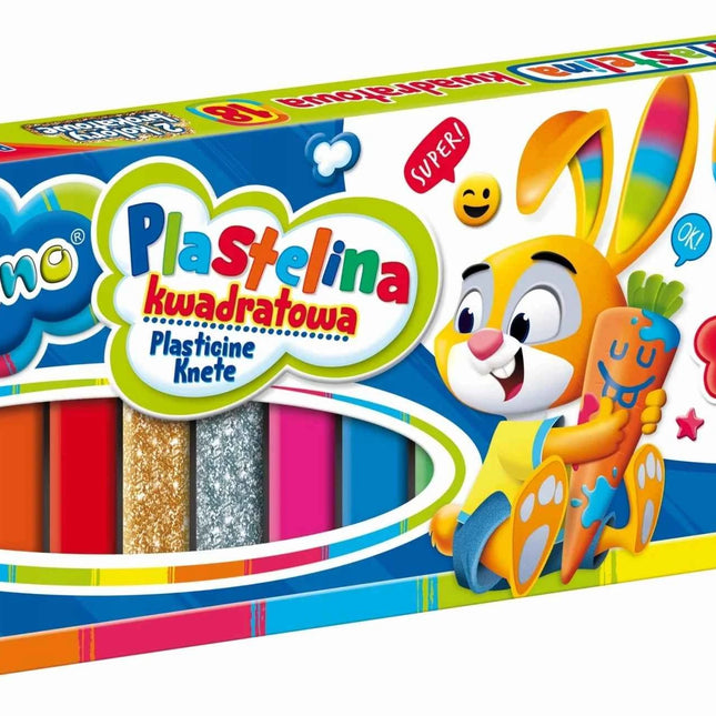 Plastilina morbida rotonda 18 colori