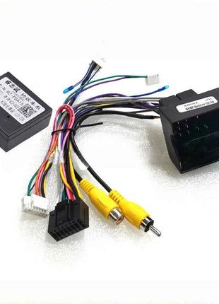 Scatola di decodifica Canbus per Peugeot 2008 208 3008 308 307 307SW 508 5008 Citroen C5 C4 C3 Berlingo DS6 Android 16 Pin Cavo di alimentazione