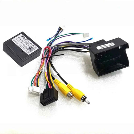 Scatola di decodifica Canbus per Peugeot 2008 208 3008 308 307 307SW 508 5008 Citroen C5 C4 C3 Berlingo DS6 Android 16 Pin Cavo di alimentazione