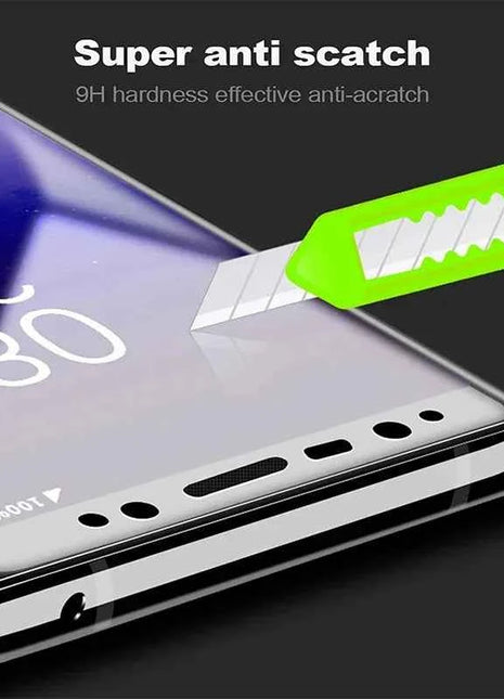 3 pezzi di vetro temperato per Samsung Note 9 10 20 Ultra Samsung S24 S23 S22 S21 S20 Ultra S10 S9 S8 Plus protezione schermo a copertura totale