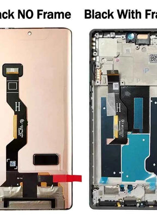 6.7'' P-OLED edge50Fusion Display For Motorola Moto Edge 50 Fusion LCD Display Touch Screen Digitizer Assembly With fingerprint