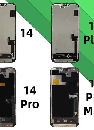 OLED 16 For iPhone X XR XS MAX 11 12 Pro Display 15 Pro Max Screen Touch For iP 13 Pro 14 Plus 13 MINI Display 15 Plus 12 Mini
