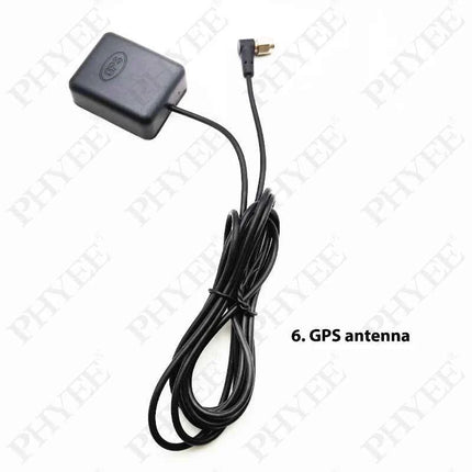 Set cablaggio 16 pin, adattatore USB, antenna GPS, microfono video CVBS audio Aux RCA, cavo Wifi, per sistema Android universale per auto