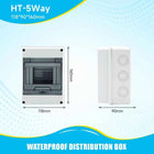 IP65 Waterproof Distribution Box  2/3/5/8/12/15/18/24WAY ABS Plastic Electrical Enclosure HT Series Junction Box