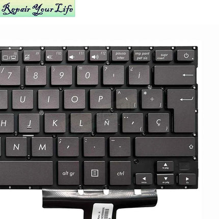 Czech Spanish Keyboard For Asus Zenbook UX31 UX32 UX31E UX31A UX32LA UX32LN UX32E UX32VD Notebook Teclado Parts 0KNB0-3628SP00