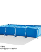 Piscina Rettangolare con Telaio in Metallo YTYIN 28273 – 450x220x84 cm