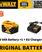 Genuine Dewalt 20V MAX 5Ah 6Ah 18650 Battery XR Lithium-Ion Battery for Power Tools, 120W High Power, Rechargeable, Replacement Battery