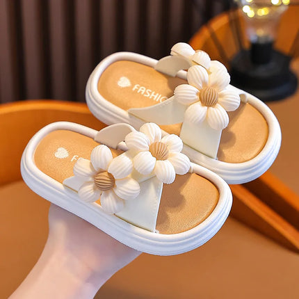 Ciabatte Estive 2026 per Bambine, Graziose Pantofole da Spiaggia, Scarpe Antiscivolo per Uso Interno ed Esterno