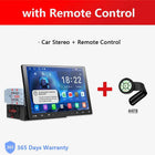 10 inch Android Car Stereo Single 1 Din Retractable Screen Apple CarPlay Android Auto 1Din Car Bluetooth Radio Head Unit