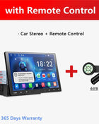 10 inch Android Car Stereo Single 1 Din Retractable Screen Apple CarPlay Android Auto 1Din Car Bluetooth Radio Head Unit