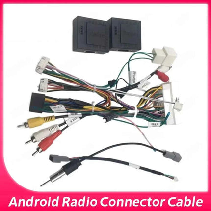 Cavo Adattatore 16 Pin per Navigazione Radio Auto Android, Cavo Adattatore 21 Pin 69 Pin per Hyundai Sonata 2019 K3