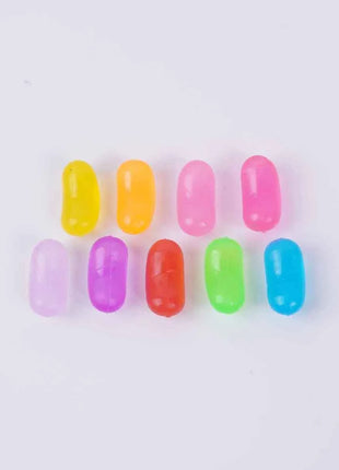 20pcs Mini Candy Fondant Fruit Candy Pop Artificial Candy Beans Miniature Food Play Handmade Simulation Home Decor Decorations