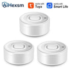 100DB Tuya WiFi Water Leakage Sensor Smart Home Water Leakage Detector Flood Alert Overflow Security Protection Via Smart Life