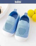 Calzini con suola morbida per bambini primavera/estate Scarpe in rete unisex Calzini da pavimento antiscivolo per bambini 0-3T Scarpe da passeggio morbide e leggere