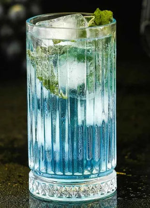 Bicchiere Alto da Bar per Cocktail Soda Birra Succo e Long Drink - Hi Wave Glass