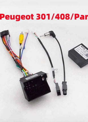 16 Spille a Cablaggio CANBUS Decoder Box Auto Quad Lock Cavo Adattatore per Peugeot 2008 3008 307 301 Partner Citroen C5 C4 C3