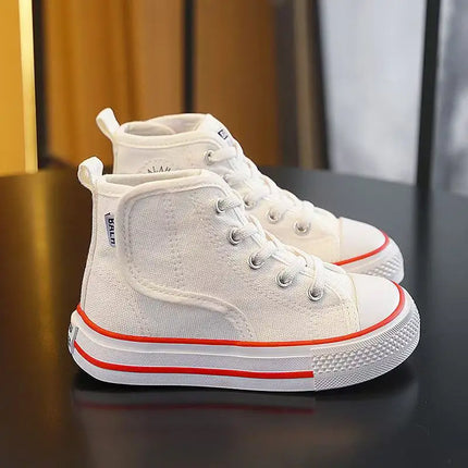 Scarpe di tela di buona qualità per bambini Scarpe da bambino per ragazzi Graffiti Nuove scarpe da ragazza primaverili e autunnali Scarpe da ginnastica antiscivolo