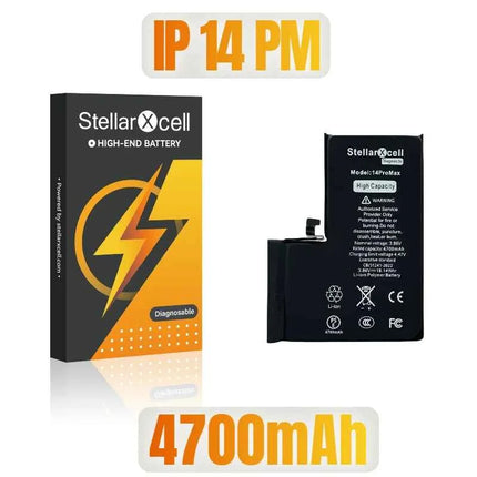 StellarXcell Diagnostic Battery show genuine part no pop up message for iphone 12mini 13Pro 14Plus 15Promax battery replacement