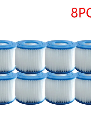 Filtro di ricambio per piscina da 1-10 pezzi adatto per Bestway Flowclear Size cartuccia filtro VI Lay-Z-Spa - Miami Vegas Palm Springs