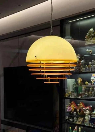 Lampadario Atmosfera Tramonto, Lampada a Sospensione Nordica per Sala da Pranzo, Illuminazione per Interni, Camera da Letto e Soggiorno