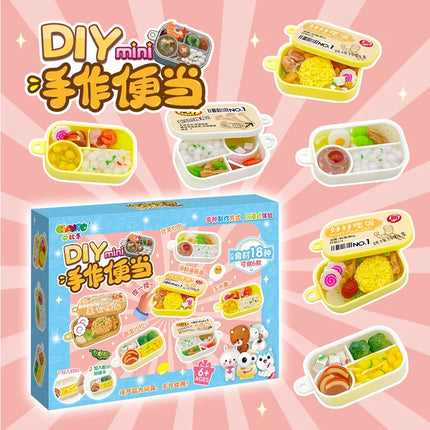 Kit Mini Alimenti in Argilla Ultra Leggera, Set di Magneti per Frigorifero a Forma di Micro Torte Fai-da-Te per Ragazze, Materiale Artistico Regalo