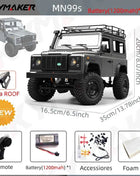 New MN99s MN98 1:12 MN Model RTR Version RC Car 2.4G 4WD RC Rock Crawler Defender Remote Control Car 1/12 RC Truck Cars Toys