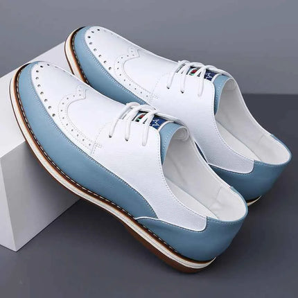Scarpe Oxford da Uomo Primavera-Estate, Taglie Grandi 39-50, Comode Scarpe Casual in Pelle, Sneakers Traspiranti Versatili, Calzature Formali